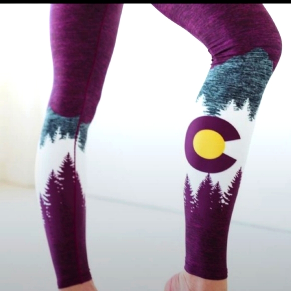 Tranquility by Colorado Clothing Pants - Colorado Threads Yoga Leggings